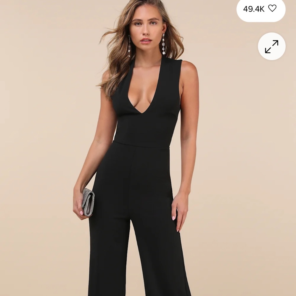 LuLus Black Jumpsuit